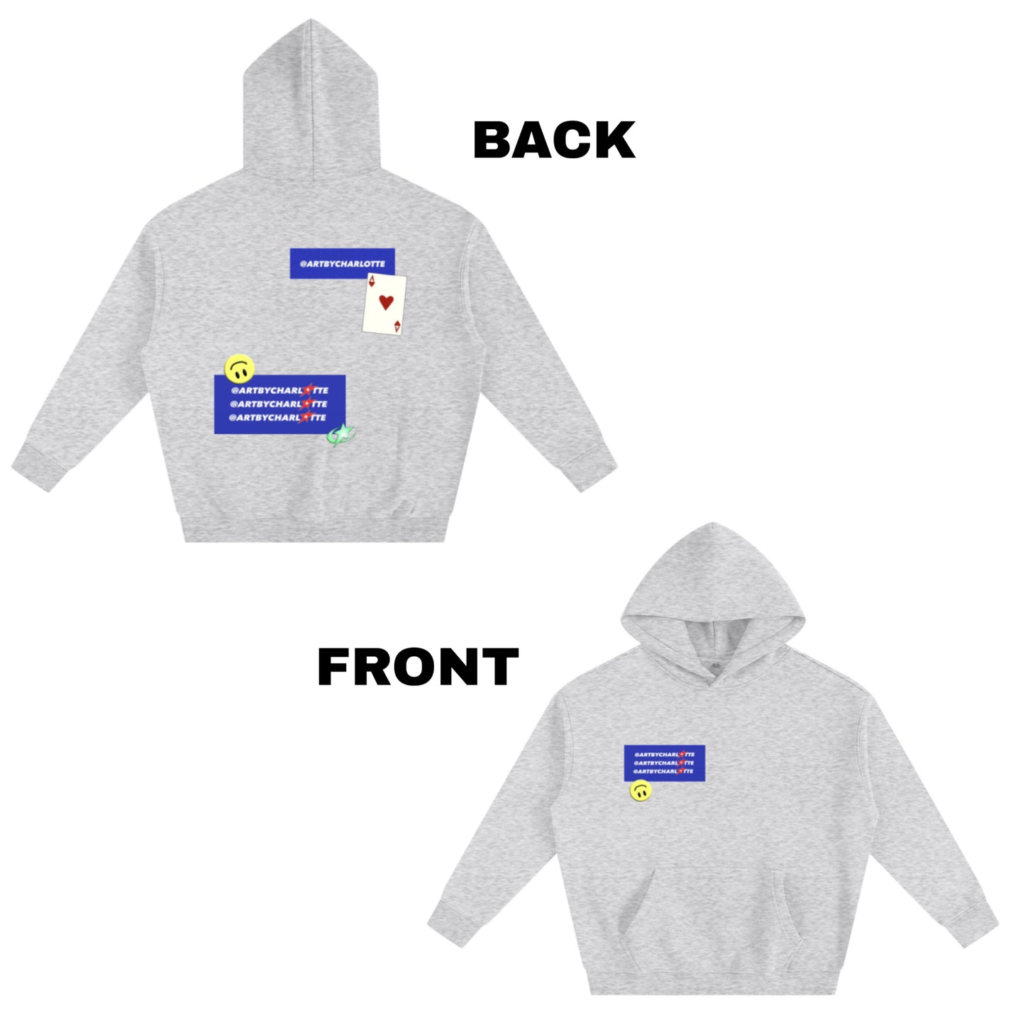 ARTBYCHARLOTTE Bold Hoodie
