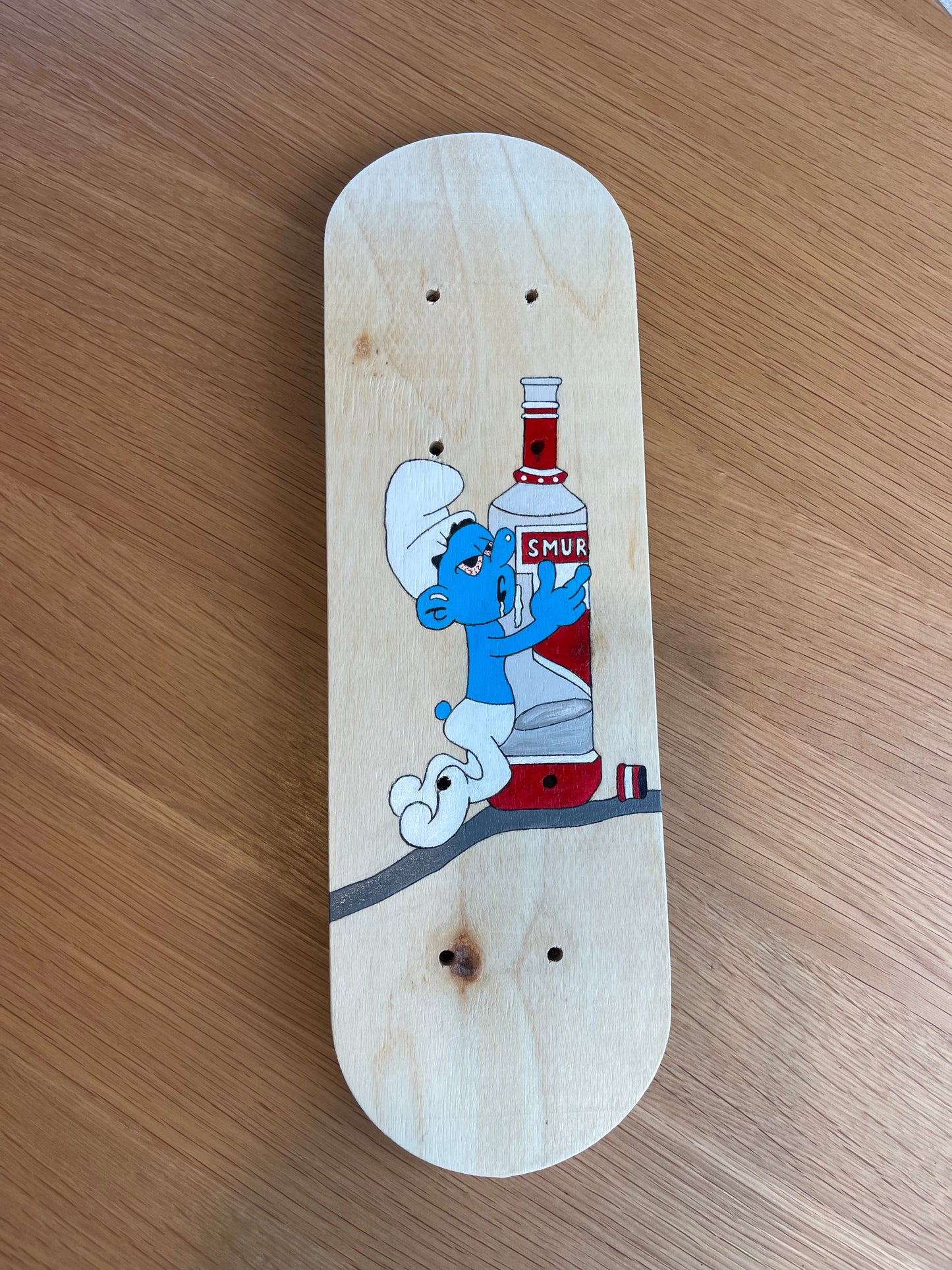 Mini Skateboard Wall Art