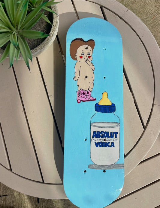 Mini Skateboard Wall Art