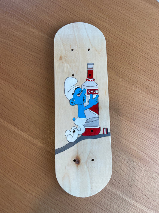 Mini Skateboard Wall Art